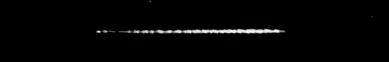 Processed fireball image