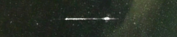 Unprocessed fireball image