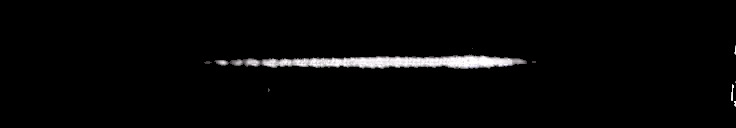 Processed fireball image