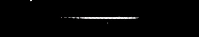 Processed fireball image