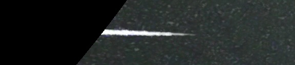 Unprocessed fireball image