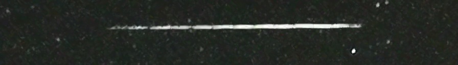 Unprocessed fireball image