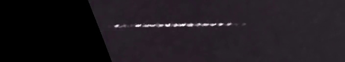 Unprocessed fireball image