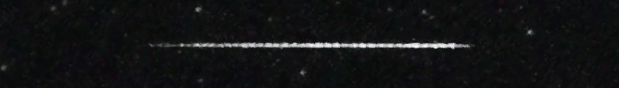 Unprocessed fireball image