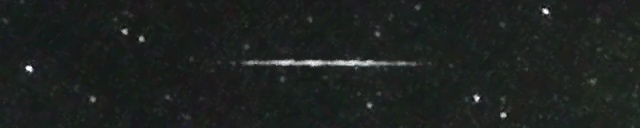 Unprocessed fireball image