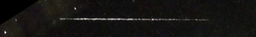 Unprocessed fireball image