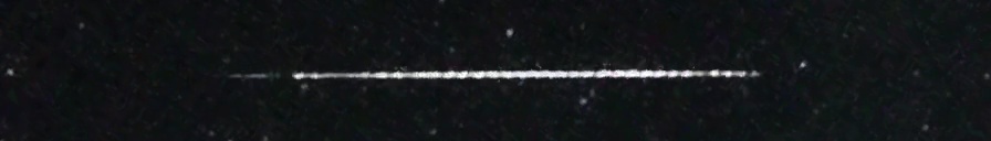 Unprocessed fireball image