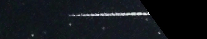 Unprocessed fireball image