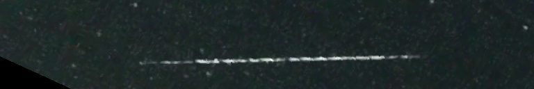 Unprocessed fireball image