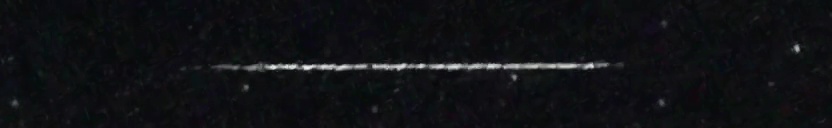 Unprocessed fireball image