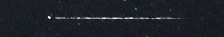 Unprocessed fireball image