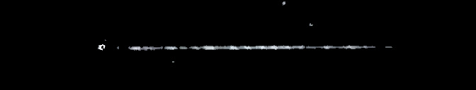 Processed fireball image