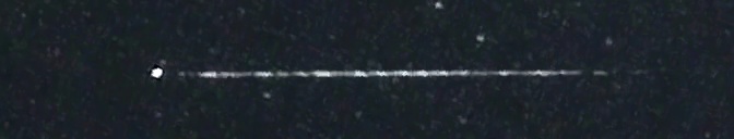 Unprocessed fireball image