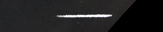 Unprocessed fireball image