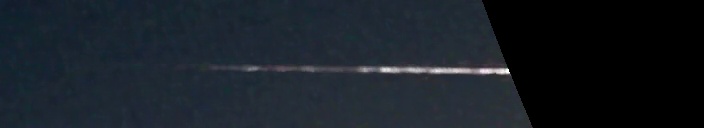 Unprocessed fireball image