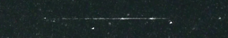 Unprocessed fireball image