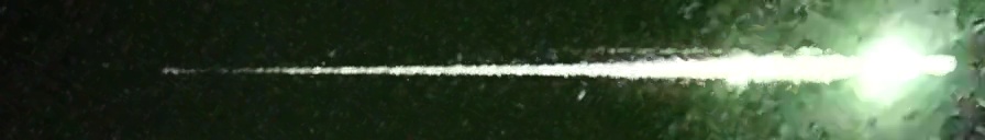 Unprocessed fireball image