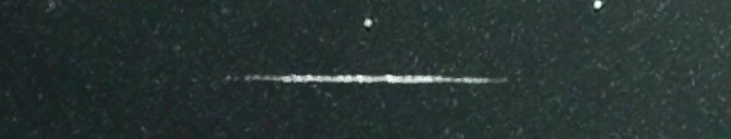 Unprocessed fireball image