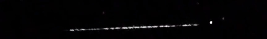 Unprocessed fireball image