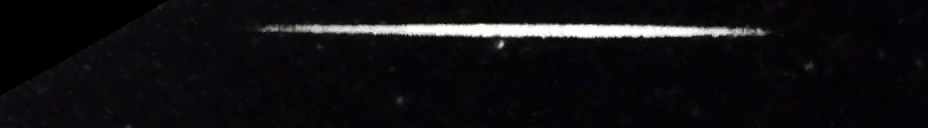 Unprocessed fireball image