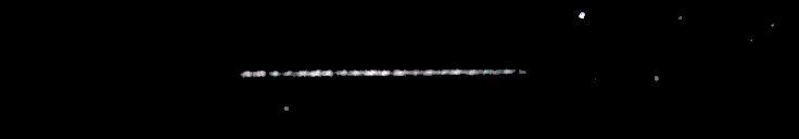 Processed fireball image