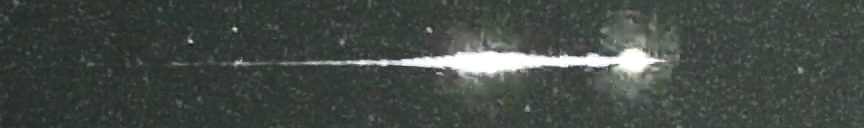 Unprocessed fireball image