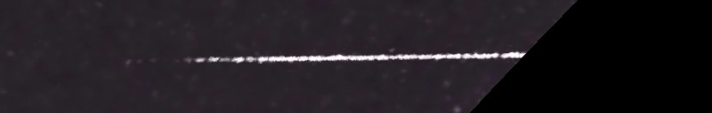 Unprocessed fireball image