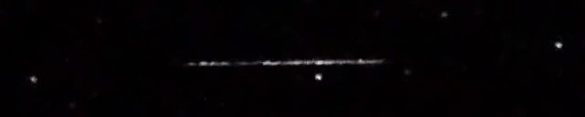 Unprocessed fireball image