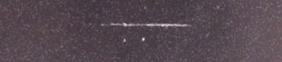 Unprocessed fireball image