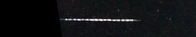 Unprocessed fireball image