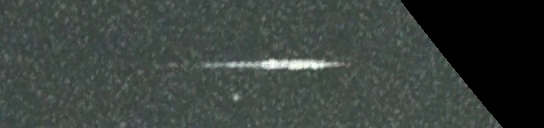 Unprocessed fireball image
