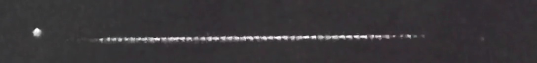 Unprocessed fireball image