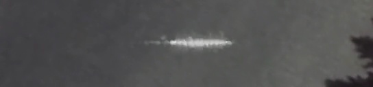 Unprocessed fireball image