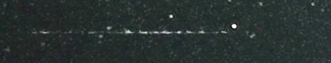 Unprocessed fireball image