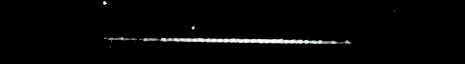 Processed fireball image