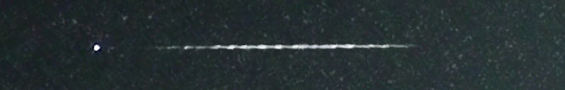 Unprocessed fireball image