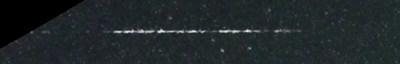 Unprocessed fireball image