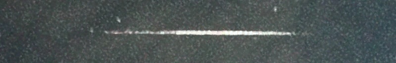 Unprocessed fireball image