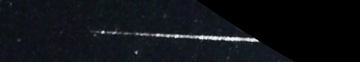 Unprocessed fireball image