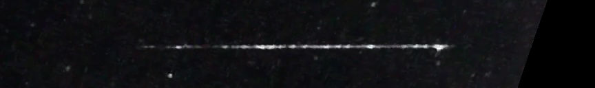 Unprocessed fireball image