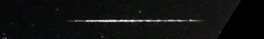 Unprocessed fireball image