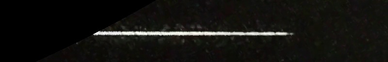 Unprocessed fireball image