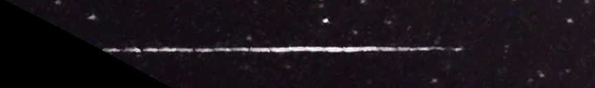 Unprocessed fireball image