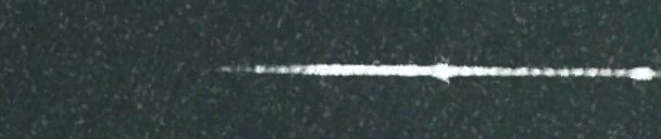 Unprocessed fireball image