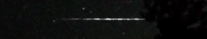 Unprocessed fireball image