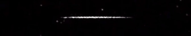 Unprocessed fireball image