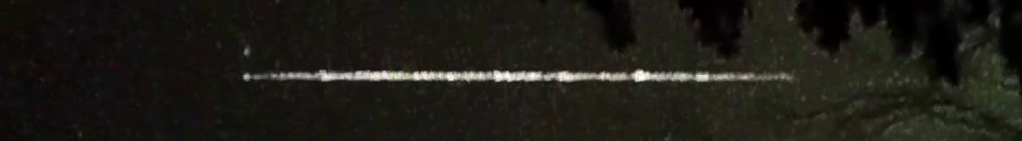 Unprocessed fireball image