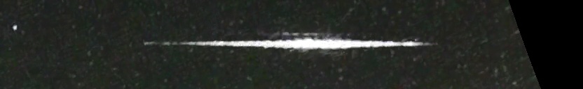 Unprocessed fireball image