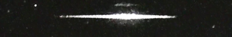 Unprocessed fireball image