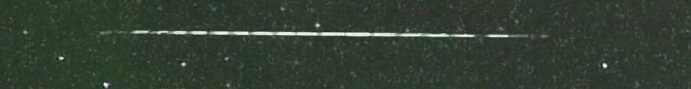 Unprocessed fireball image